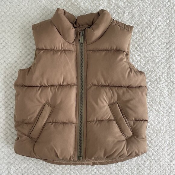 Baby Gap Old Navy Cat & Jack Boys Puffer Vests & Corduroy Overall Lot 12 18 24M - Picture 9 of 16